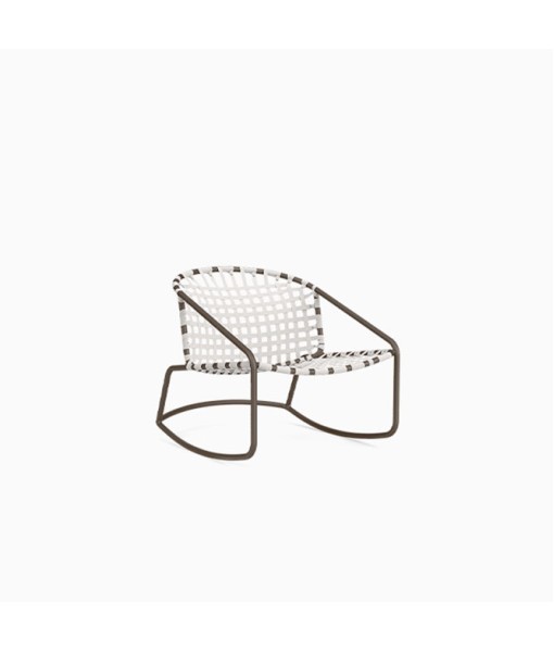 Kantan Aluminum Suncloth Rocker, Suncloth Lace