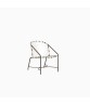 Kantan Aluminum Vinyl Arm Chair, Vinyl Lace
