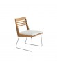 BOOMERANG Dining Side Chair with Seat Cushion