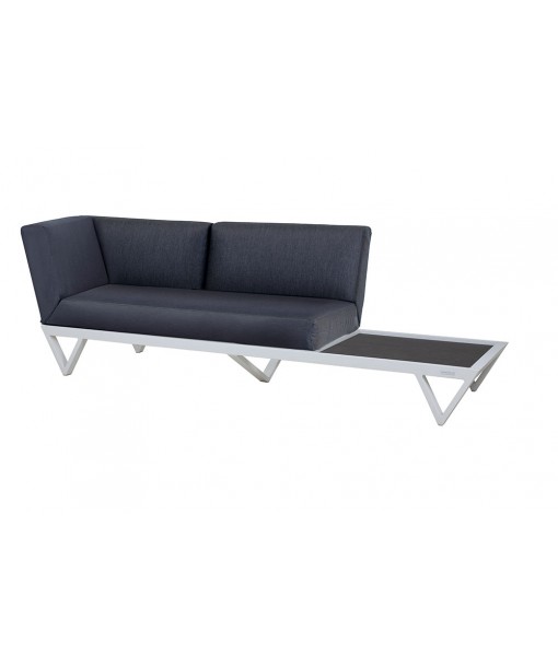 BONDI BELLE sofa 2-seater with table right hand arm