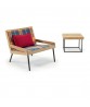 ALLAPERTO MOUNTAIN / TARTAN Lounge armchair