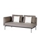 LAYOUT Double Seat - One High Arm