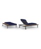 ALBATROSS Multiposition Sunbed with Side Tray