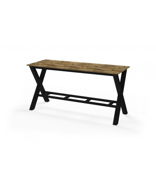 INDUSTRIAL X-Style Bar Table