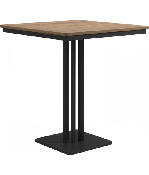 METZ 35.5" SQ Pedestal Bar Table
