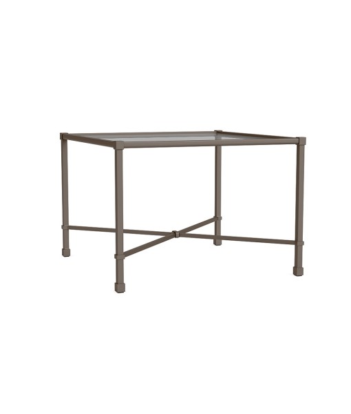 Venetian 26" Square Corner Table, Glass ...