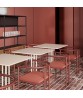 RINGER DINING TABLE SQUARE BASE