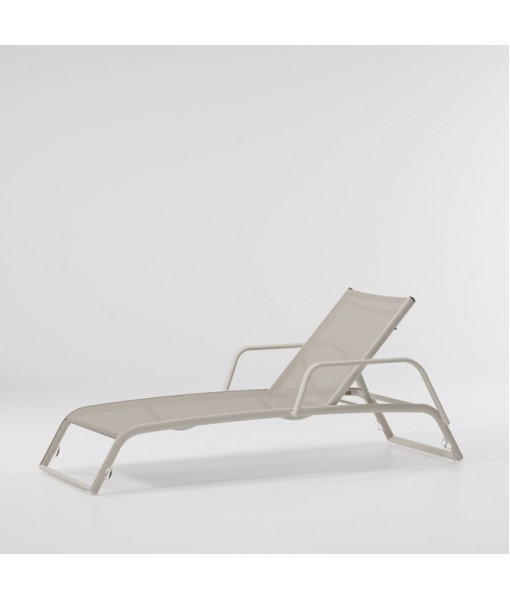 BASICS DUO DECKCHAIR WITH ARMS