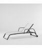 BASICS DUO DECKCHAIR WITH WHEELS AND ARMS