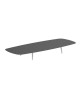 STYLETTO OVAL LOUNGE TABLE