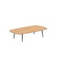 STYLETTO OVAL LOUNGE TABLE