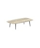 STYLETTO OVAL LOUNGE TABLE