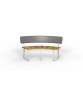 BEGONIA Bench with Backrest