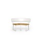 BEGONIA Bench with Backrest
