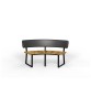BEGONIA Bench with Backrest