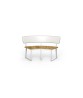 BEGONIA Bench with Backrest