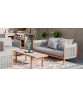 COCOON Deep Seating Three-seater Settee