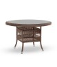 Water Round Dining Table – Coffee Cream