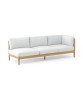 Georgica RF 3-Seater Sofa (Aluminum)