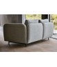 Aura 2-seater sofa w/high armrest