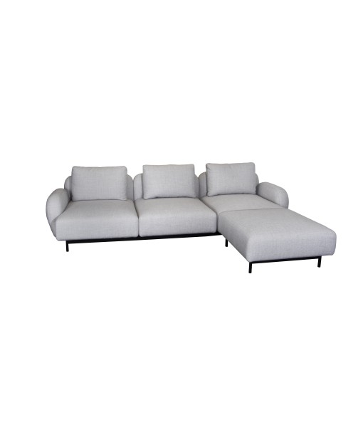 Aura 3-seater sofa w/low armrest & ...