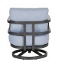 Gala Cushioned Lounge Swivel Rocker