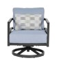 Gala Cushioned Lounge Swivel Rocker