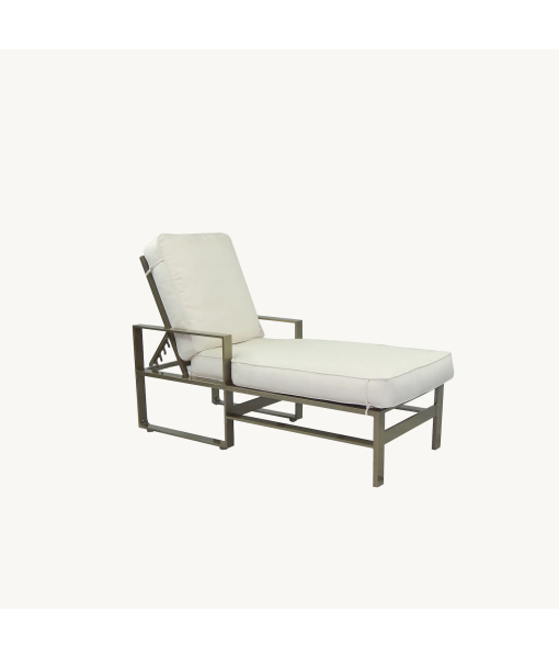 Park Place Adjustable Cushioned Chaise Lounge