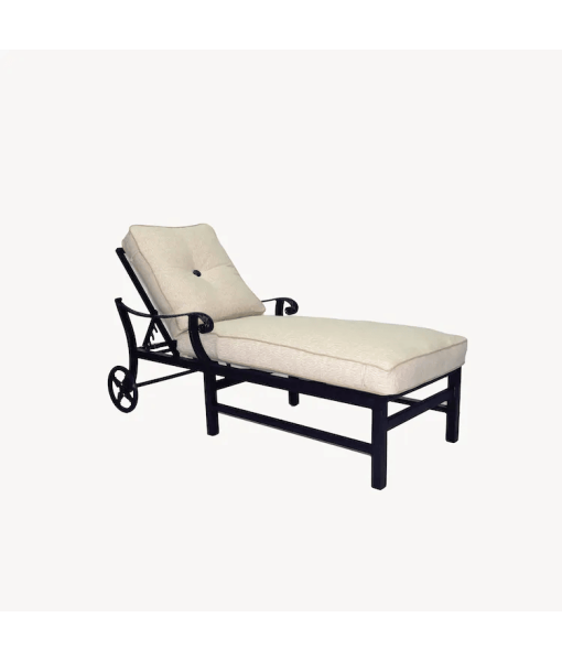 Bellagio Adjustable Cushioned Chaise Lounge