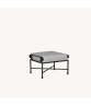Bordeaux Cushioned Ottoman