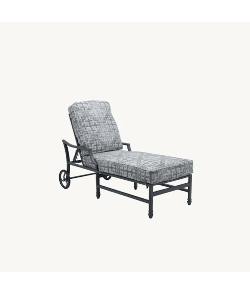 Lancaster Adjustable Cushioned Chaise Lounge