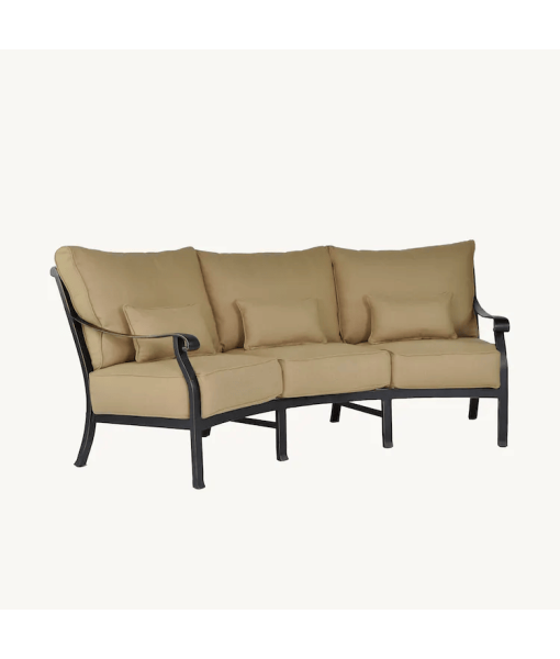 Madrid Cushioned Crescent Sofa