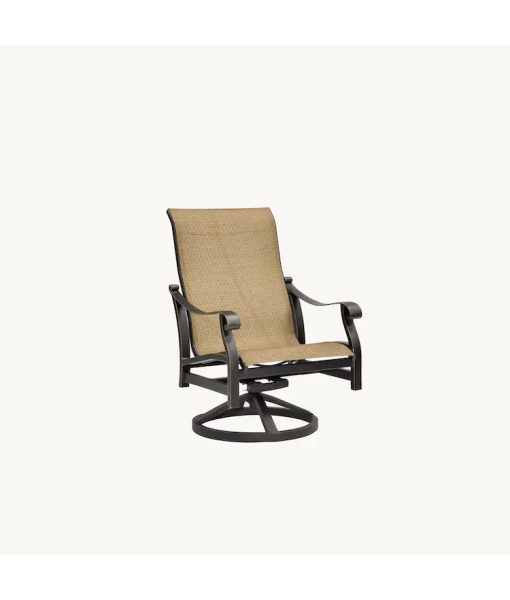 Madrid Sling Lounge Swivel Rocker