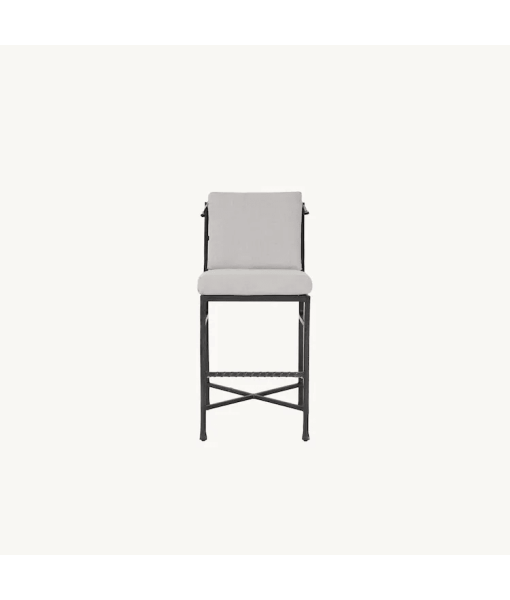 Marquis Cushioned Armless Bar Stool
