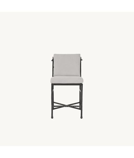 Marquis Cushioned Armless Counter Stool
