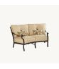 Monterey Cushioned Crescent Loveseat