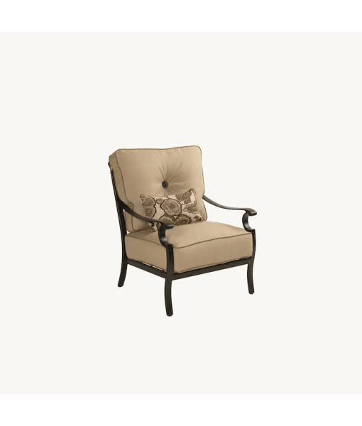 Monterey High Back Cushioned Lounge Chair