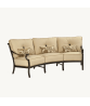 Monterey High Back Cushioned Crescent Sofa