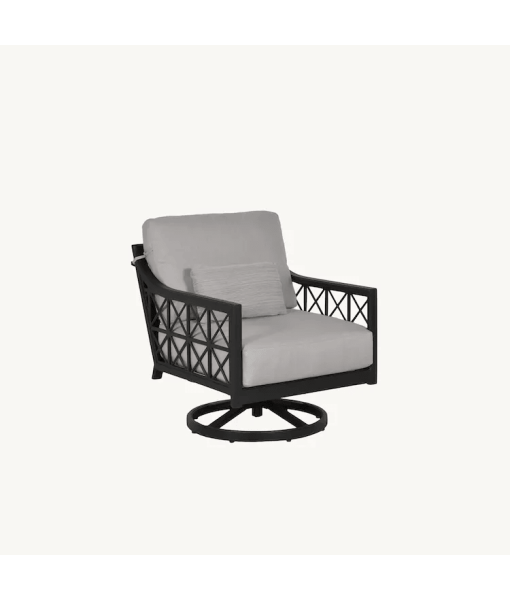 Saxton Cushion Lounge Swivel Rocker-Xaria