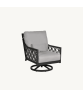 Saxton Cushion High Back Lounge Swivel Rocker-Orleans