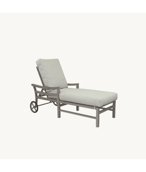 Roma Adjustable Cushioned Chaise Lounge