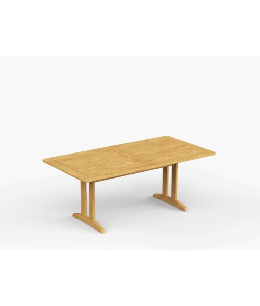 Foundations 74″ Rectangular Teak Dining Table