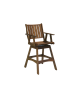 Heritage Integra Swivel Hi Dining Arm Chair | Classic Ipe