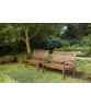 Heritage 55″ Garden Bench with Arms | Classic Ipe