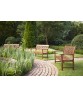 Heritage 55″ Garden Bench with Arms | Classic Ipe