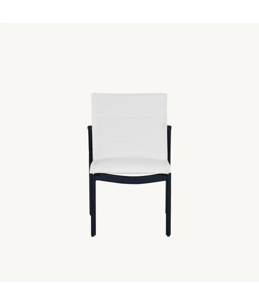 Davenport Stackable Armless Padded Sling Dining ...