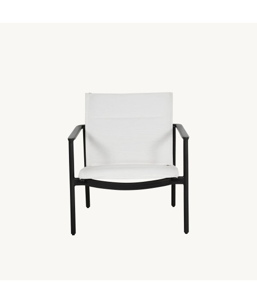 Davenport Stackable Padded Sling Lounge Chair