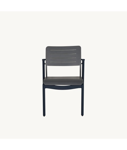 Davenport Stackable Armless Slats Dining Chair