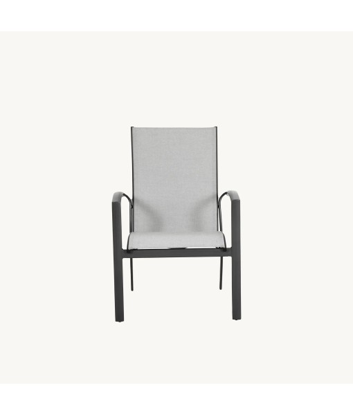 Santorini Stackable Sling Dining Chair Santorini Stackable Sling Dining Chair