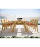 Sorrento 118″ Rectangular Dining Table